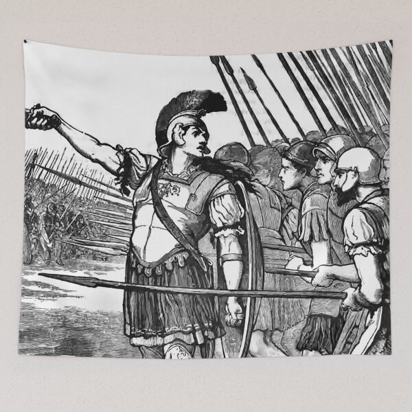 Item preview, Pelopidas at the battle of Leuktra Ancient Greece designed and sold by ClassicalGreece.
