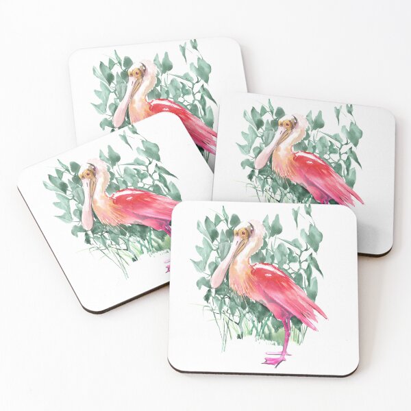 Item preview, roseate spoonbill designed and sold by surenart.