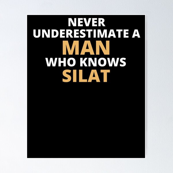 Item preview, Never Underestimate A Woman Who Knows Silat designed and sold by clickmostro.