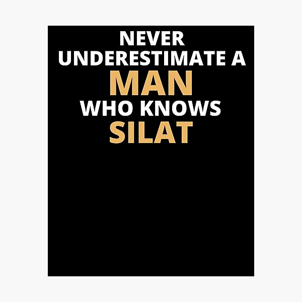 Item preview, Never Underestimate A Woman Who Knows Silat designed and sold by clickmostro.