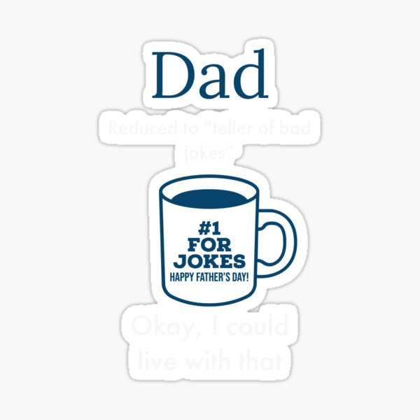 Dad Joke Meme Sticker