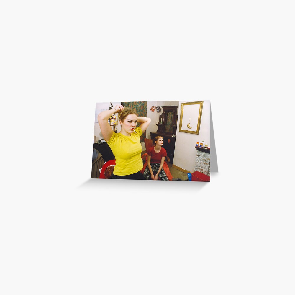 Swedish Girls at Home in Dublin Greeting Card