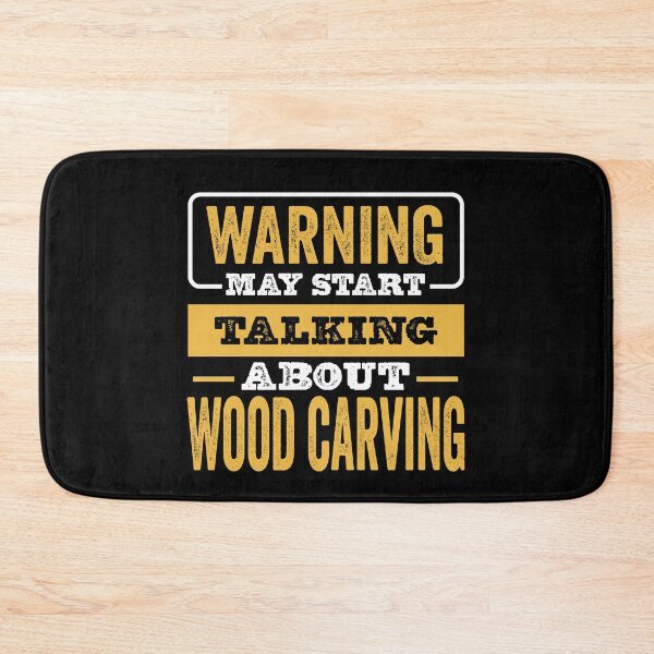 Item preview, Warning May Start Talking About Wood carving,Funny Wood carving lovers Birthday Christmas Gift designed and sold by xlnv.