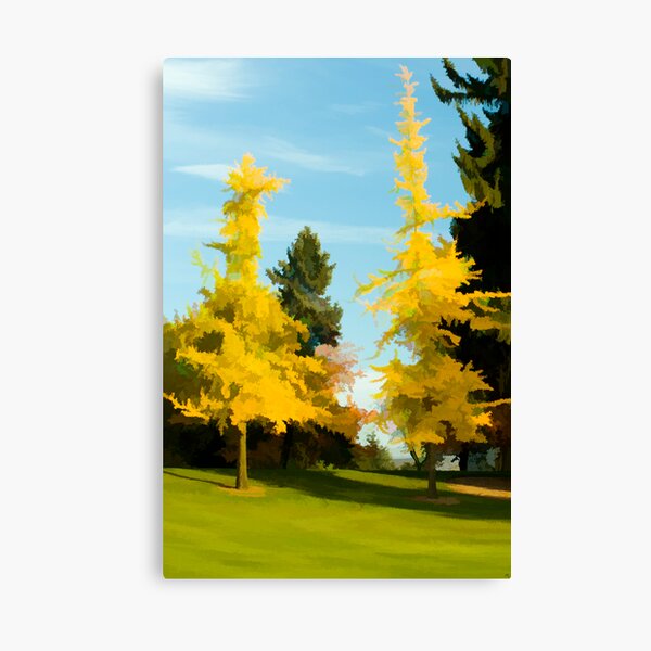 Golden Autumn Canvas Print