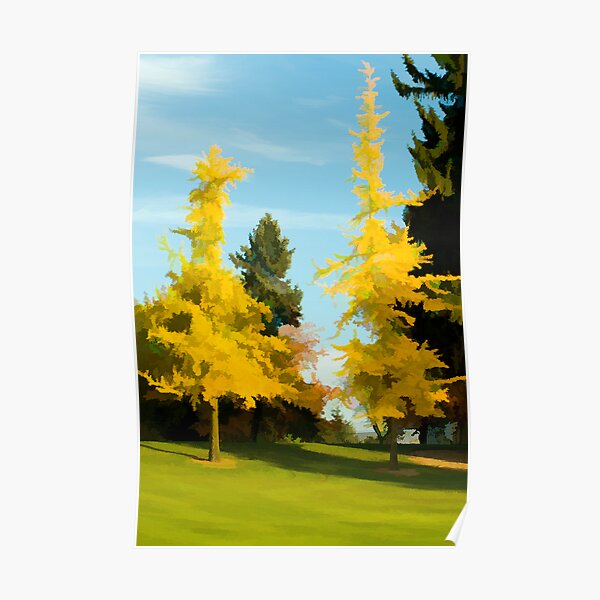 Golden Autumn Poster