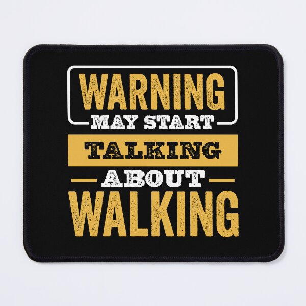 Item preview, Warning May Start Talking About Walking,Funny Walking lovers Birthday Christmas Gift designed and sold by xlnv.