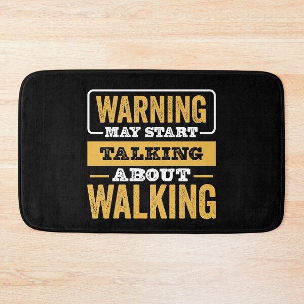 Item preview, Warning May Start Talking About Walking,Funny Walking lovers Birthday Christmas Gift designed and sold by xlnv.