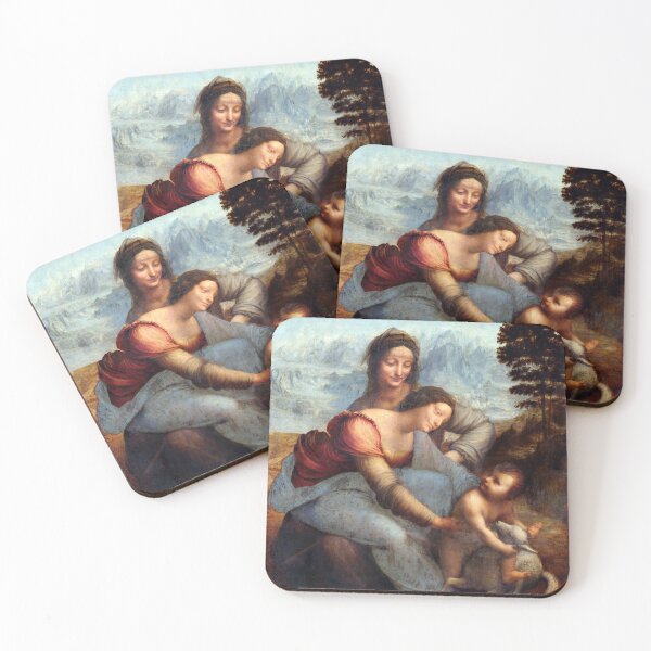 Item preview, The Virgin and Child with Saint Anne designed and sold by NickLivin.
