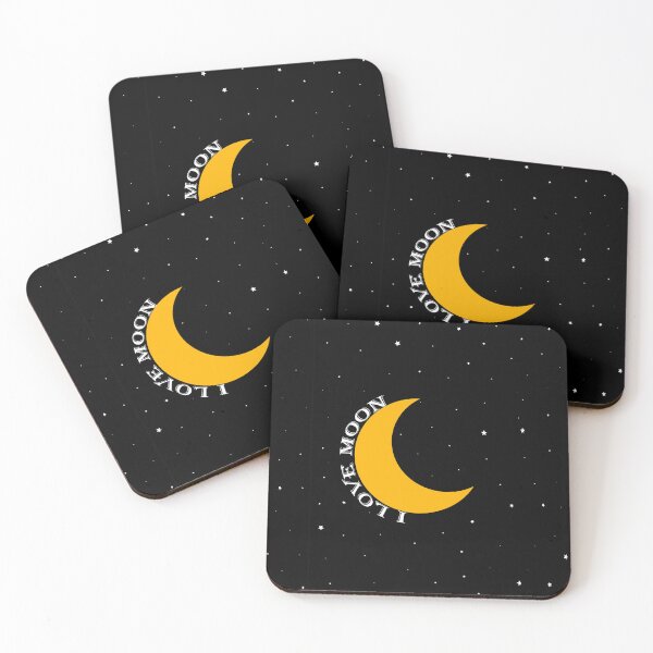 Item preview, I love moon designed and sold by bakerelassioui.