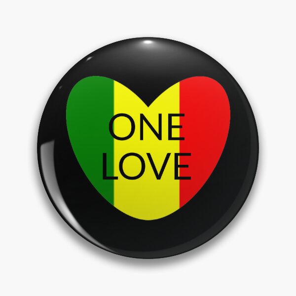 Item preview, Rastafari One Love Jamaican Heart. designed and sold by BestDesignbySof.