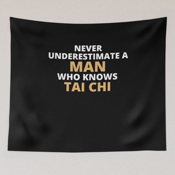 Item preview, Never Underestimate A Woman Who Knows Tai Chi designed and sold by clickmostro.
