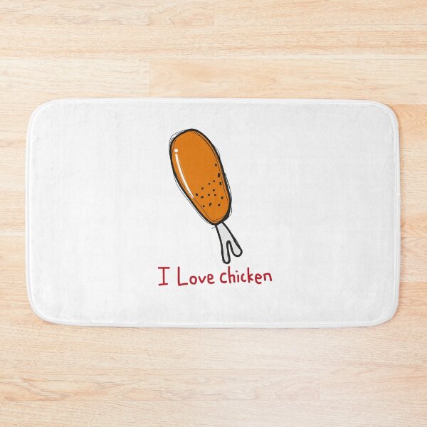 Item preview, i love chicken designed and sold by crazyhome.