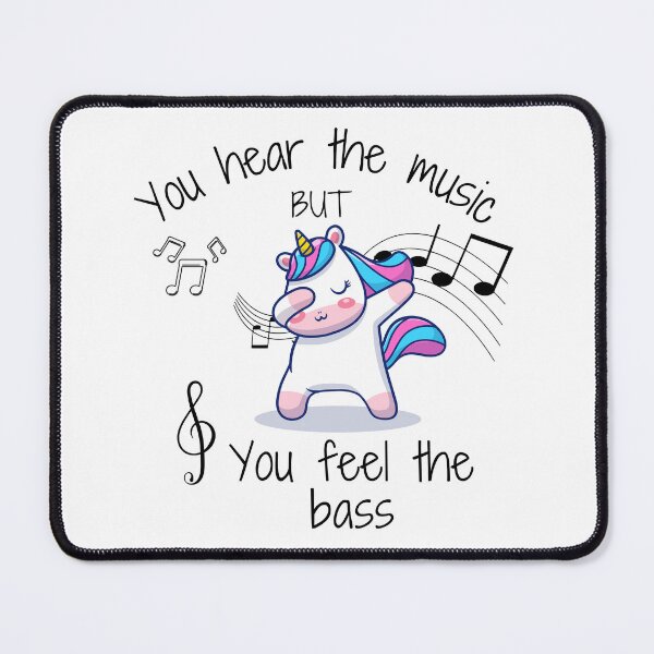 Item preview, You Hear The Music But You Feel The Bass designed and sold by madraso.