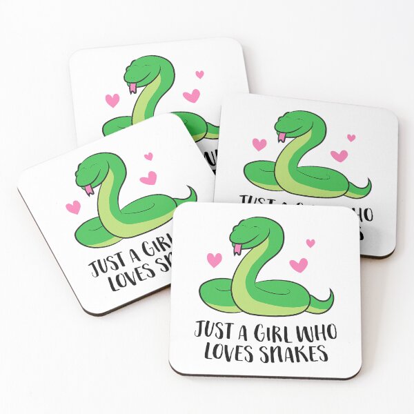 Item preview, Just a Girl Who Loves Snakes designed and sold by xmjajd.