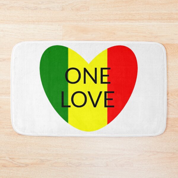 Item preview, Rastafari One Love Jamaican Heart. designed and sold by BestDesignbySof.