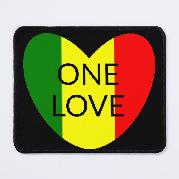 Item preview, Rastafari One Love Jamaican Heart. designed and sold by BestDesignbySof.