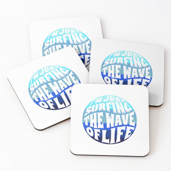 Item preview, I'm Just Surfing The Wave of Life designed and sold by Surfing Designs.Life.