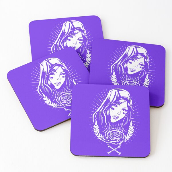 Item preview, Contemporary stencil of Virgin Mary. The design of Our Lady of Fatima designed and sold by Goliardika-Shop.