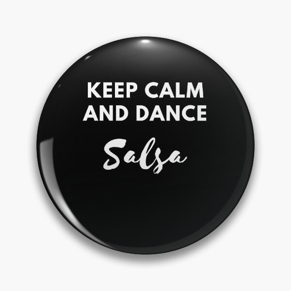 Item preview, Keep Calm And Dance Salsa - Social Latin Dance Design designed and sold by Liniskop.
