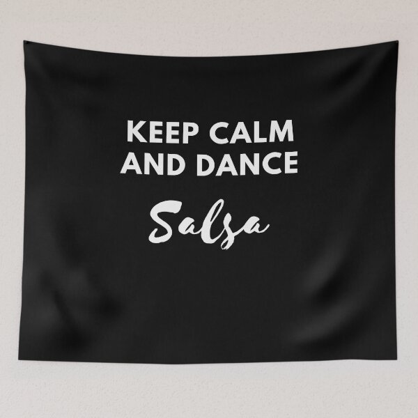 Item preview, Keep Calm And Dance Salsa - Social Latin Dance Design designed and sold by Liniskop.