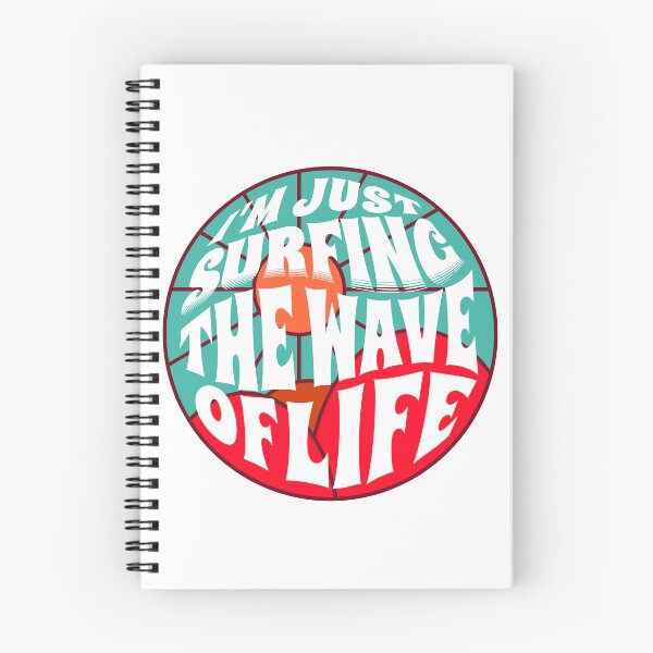 Item preview,  I'm Just Surfing The Wave of Life designed and sold by Surfing Designs.Life.