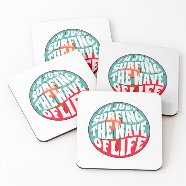 Item preview,  I'm Just Surfing The Wave of Life designed and sold by Surfing Designs.Life.