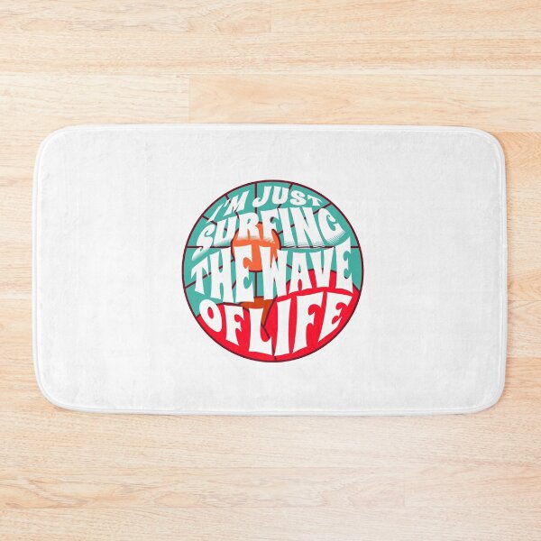 Item preview,  I'm Just Surfing The Wave of Life designed and sold by Surfing Designs.Life.