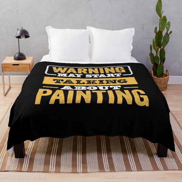 Item preview, Warning May Start Talking About painting,Funny painting lovers Birthday Christmas Gift designed and sold by xlnv.