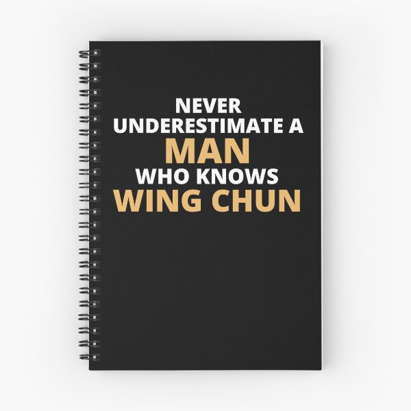 Item preview, Never Underestimate A Woman Who Knows Wing Chun designed and sold by clickmostro.