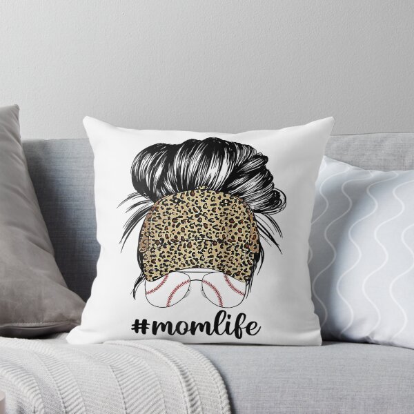 Artikelvorschau, Mom Life Leopard Baseball Cap Messy Bun Muttertag entworfen und verkauft von Xtjjae.