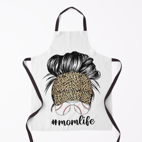 Artikelvorschau, Mom Life Leopard Baseball Cap Messy Bun Muttertag entworfen und verkauft von Xtjjae.