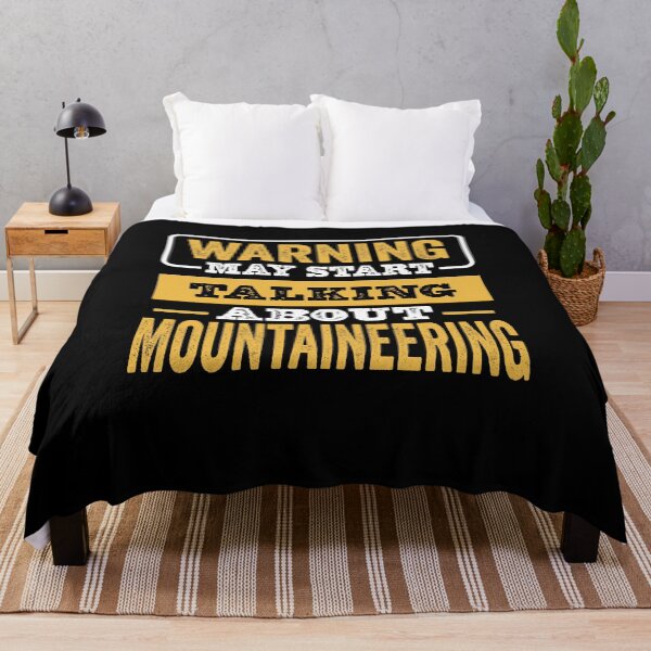 Item preview, Warning May Start Talking About Mountaineering,Funny Mountaineering lovers Birthday Christmas Gift designed and sold by xlnv.