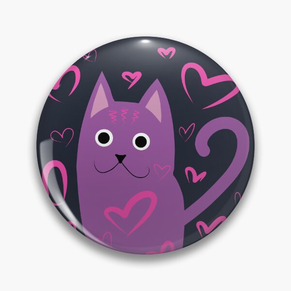 Item preview, Funny pink cat designed and sold by Ishtamari.