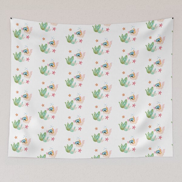 Item preview, Axolotl Under the Sea Party designed and sold by mksp1125.