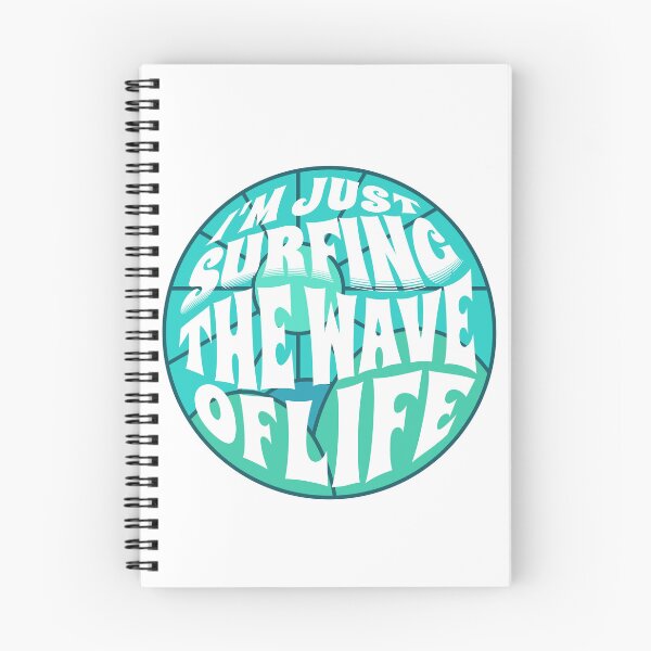Item preview,  I'm Just Surfing The Wave of Life designed and sold by Surfing Designs.Life.