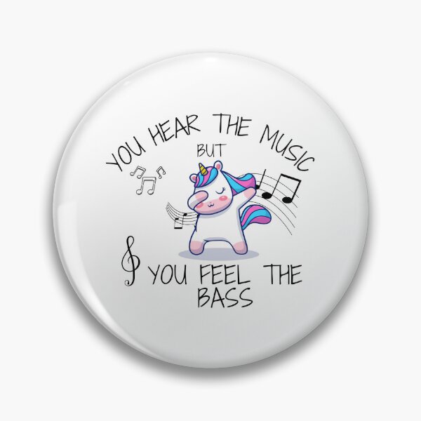 Item preview, You Hear The Music But You Feel The Bass designed and sold by madraso.