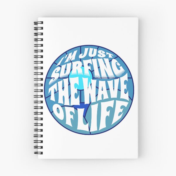 Item preview, I'm Just Surfing The Wave of Life designed and sold by Surfing Designs.Life.
