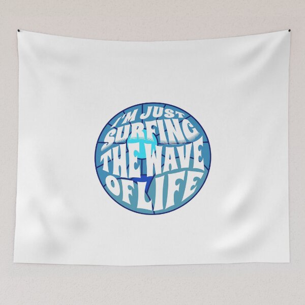 Item preview, I'm Just Surfing The Wave of Life designed and sold by Surfing Designs.Life.