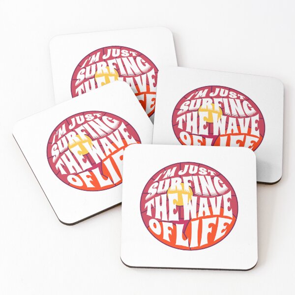 Item preview, I'm Just Surfing The Wave of Life designed and sold by Surfing Designs.Life.