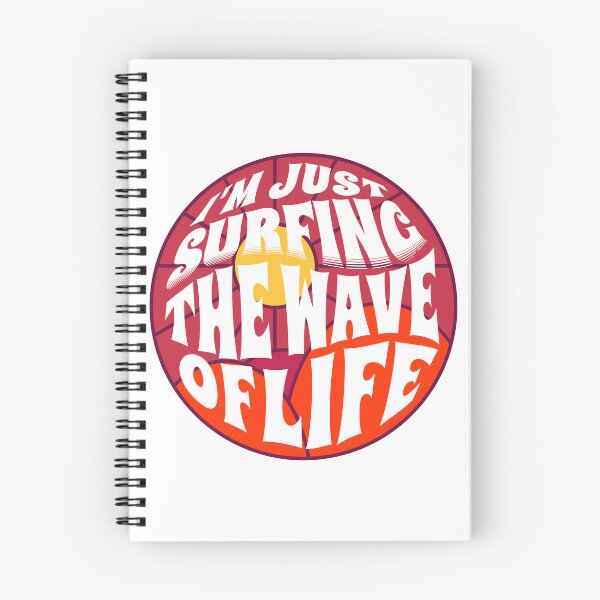 Item preview, I'm Just Surfing The Wave of Life designed and sold by Surfing Designs.Life.