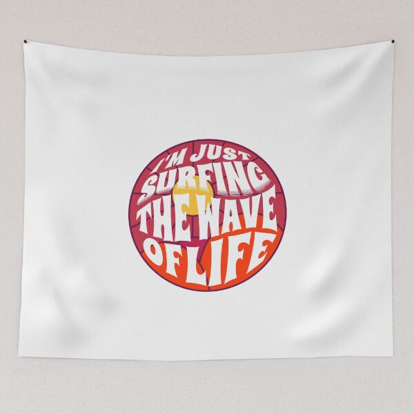 Item preview, I'm Just Surfing The Wave of Life designed and sold by Surfing Designs.Life.