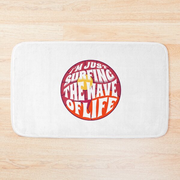 Item preview, I'm Just Surfing The Wave of Life designed and sold by Surfing Designs.Life.