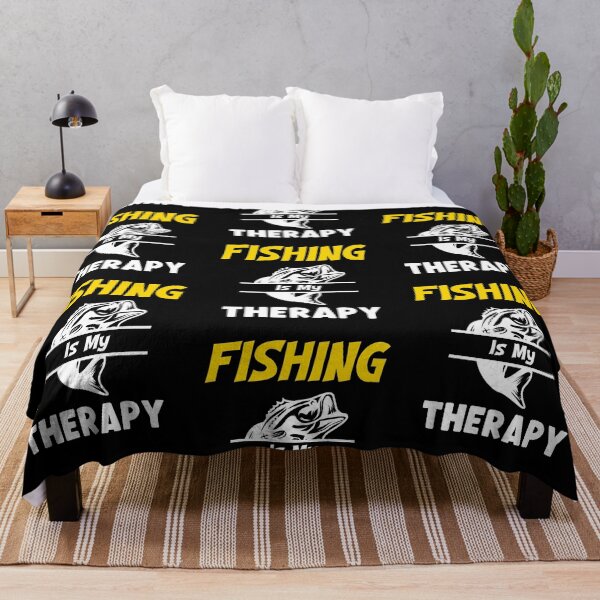 Item preview, Fishing Is My Therapy, Lets Go Fishing designed and sold by SportyDogShop.
