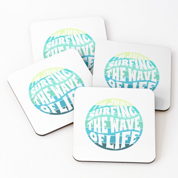 Item preview,  I'm Just Surfing The Wave of Life designed and sold by Surfing Designs.Life.