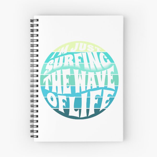 Item preview,  I'm Just Surfing The Wave of Life designed and sold by Surfing Designs.Life.
