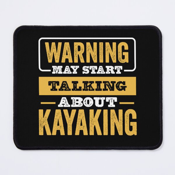 Item preview, Warning May Start Talking About Kayaking,Funny Kayaking lovers Birthday Christmas Gift designed and sold by xlnv.