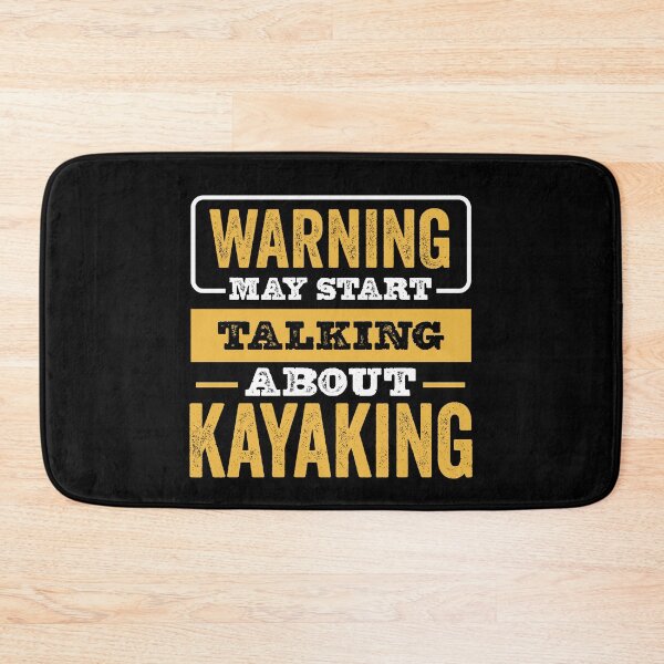 Item preview, Warning May Start Talking About Kayaking,Funny Kayaking lovers Birthday Christmas Gift designed and sold by xlnv.