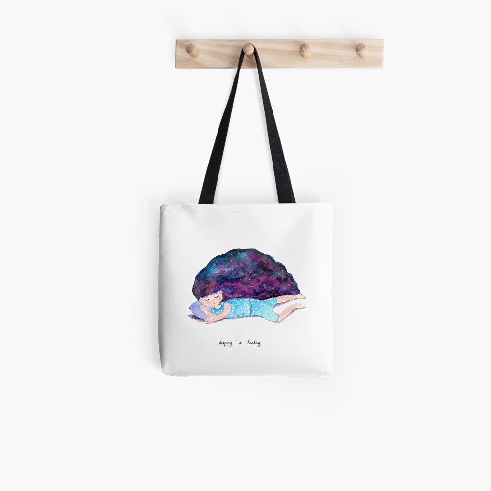 Sleeping is Healing Tote Bag