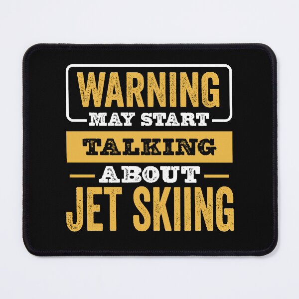 Item preview, Warning May Start Talking About Jet skiing,Funny Jet skiing lovers Birthday Christmas Gift designed and sold by xlnv.