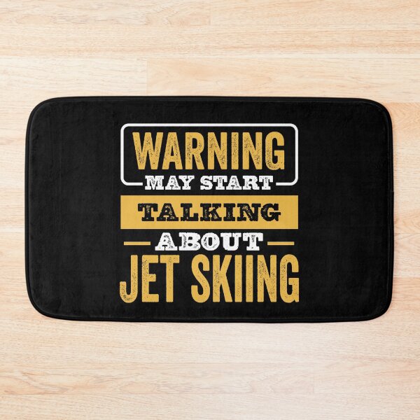 Item preview, Warning May Start Talking About Jet skiing,Funny Jet skiing lovers Birthday Christmas Gift designed and sold by xlnv.